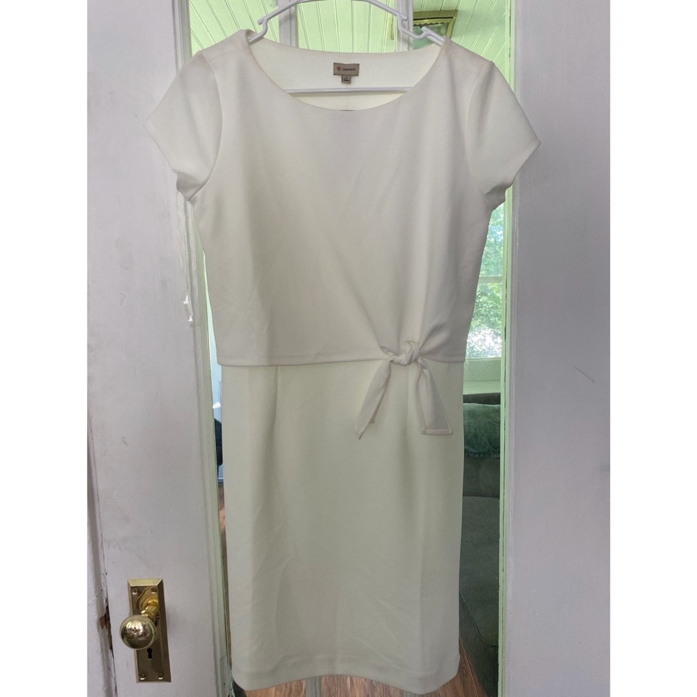 Cream Mini Dress